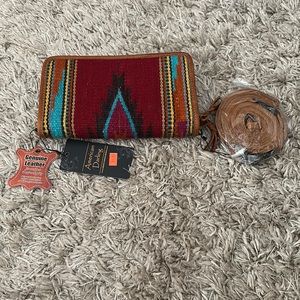 Navajo print wallet/clutch